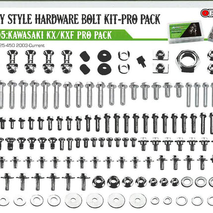 Bolt Kit Factory Kawasaki Styl, Pro Pack, BKP-05