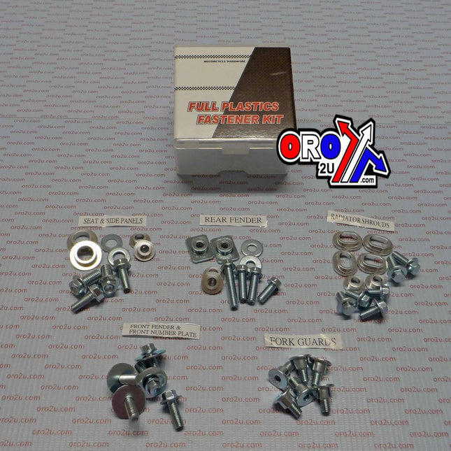 Plastic Bolt Kit Yamaha Style, Full Plastic Fastener Kit