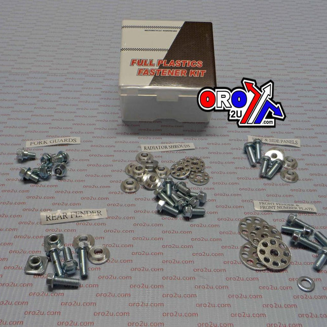 Plastic Bolt Kit Suzuki Style, Full Plastic Fastener Kit