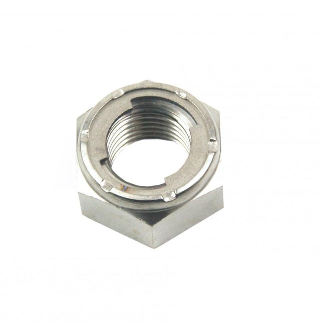 Yamaha Front Spindle Nut YZ85, Titanium GR5 / M12x1.25mm / Each, 90185-12134 & 90185-12010