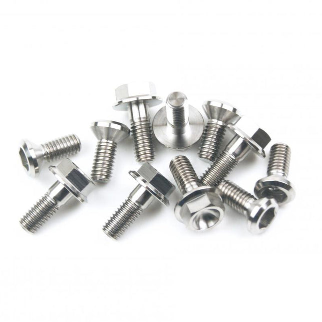 Bolt Disc Yamaha Front & Rear, Titanium / / M6, 90149-06327-00 / 90151-06080-00, 90109-065G4-00 / 90105-06109-00