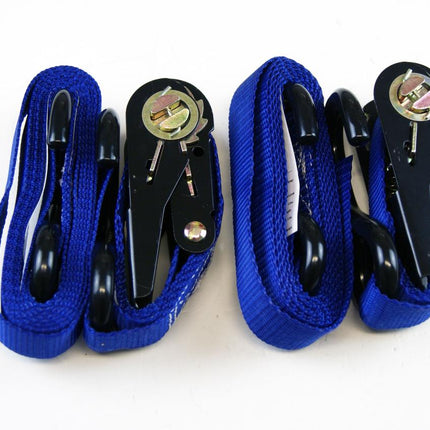 Ratchet Tie Down 1 25mm Pair, (pick As A Pack Of 2)