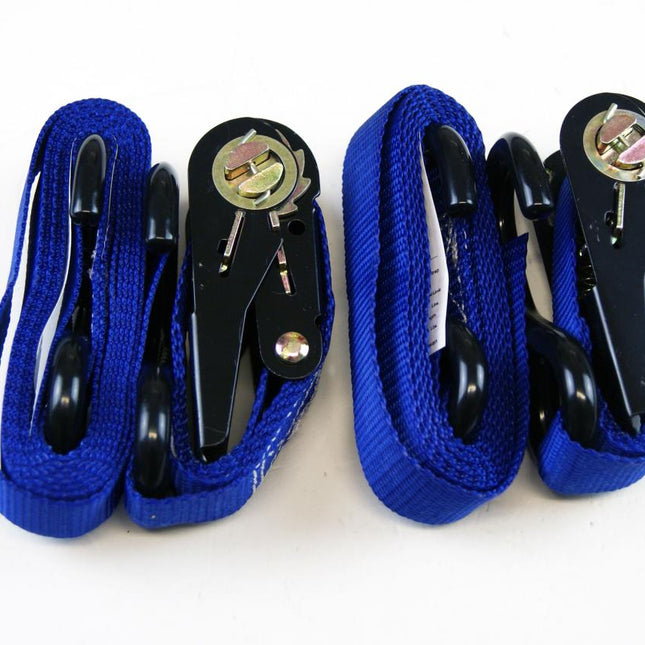 Ratchet Tie Down 1 25mm Pair, (pick As A Pack Of 2)