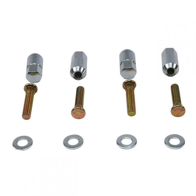 WHEEL NUTS & STUDS SET-4, ALLBALLS 85-1134, 7518378, 7547309, Polaris Ranger 4x4 800 EFI 14