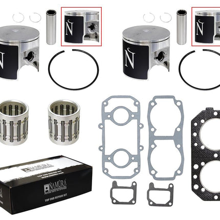 Top End Kit Kawasaki 550 82-90, Namura NW-20001K Std 75.00mm