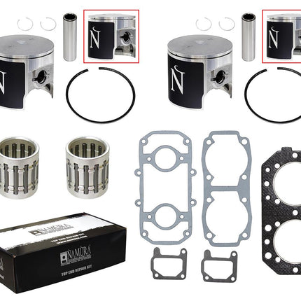 Top End Kit Kawasaki 550 82-90, Namura NW-20001-2K +0.50 75.50mm