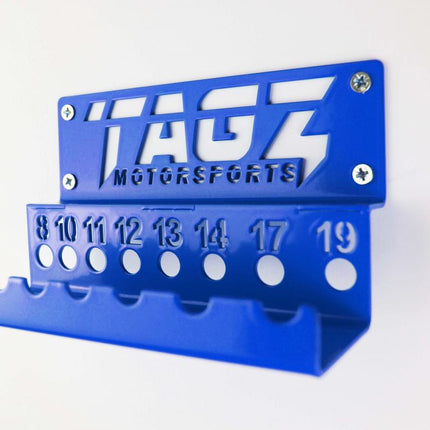 Tagz Organiser T-bar Rack Blue, Fits Up To 8 T-bars