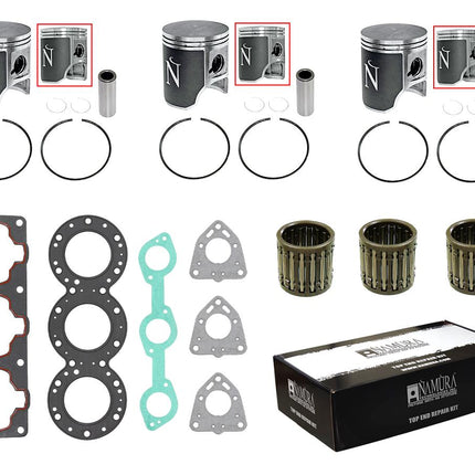 Top End Kit Kawasaki 900 95-06, Namura NW-20004-2K +0.50 73.50mm, Sts 900 2001-02 Stx 900 1999-06 ZXi 900 1995-97