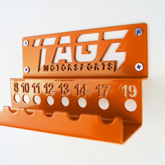 Tagz Organiser T-bar Rack Orange, Fits Up To 8 T-bars