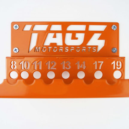 Tagz Organiser T-bar Rack Orange, Fits Up To 8 T-bars