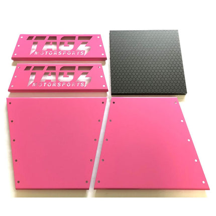 Tagz Factory MX Stand Panel Set, Finish Gloss Pink RAL4003
