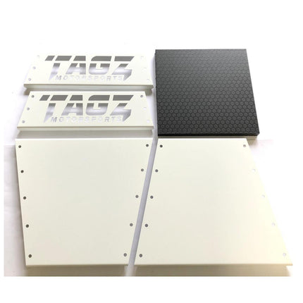 Tagz Factory MX Stand Panel Set, Finish Gloss White RAL9016