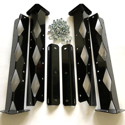 Tagz Factory MX Stand Leg Set, Finish Gloss Black RAL9005