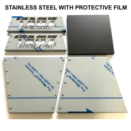 Tagz Factory MX Stand Panel Set, Stainless Steels 304 Brushed DP1