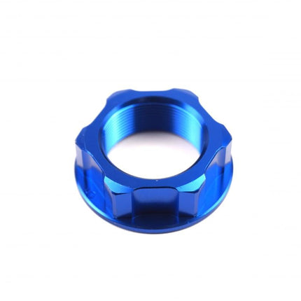 M22x1.00mm Stem Nut Each Blue, Aluminium / KX KLX Kdx CR RM, / Cnc