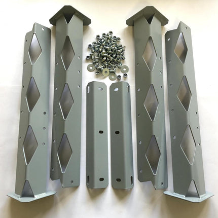 Tagz Factory MX Stand Leg Set, Finish Matt Grey RAL7001