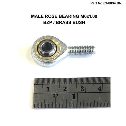 Bearing Rod End M6x1.00 FIR 54813055100 54813055000 CMP6 / Ka6 03 Male Rose Each