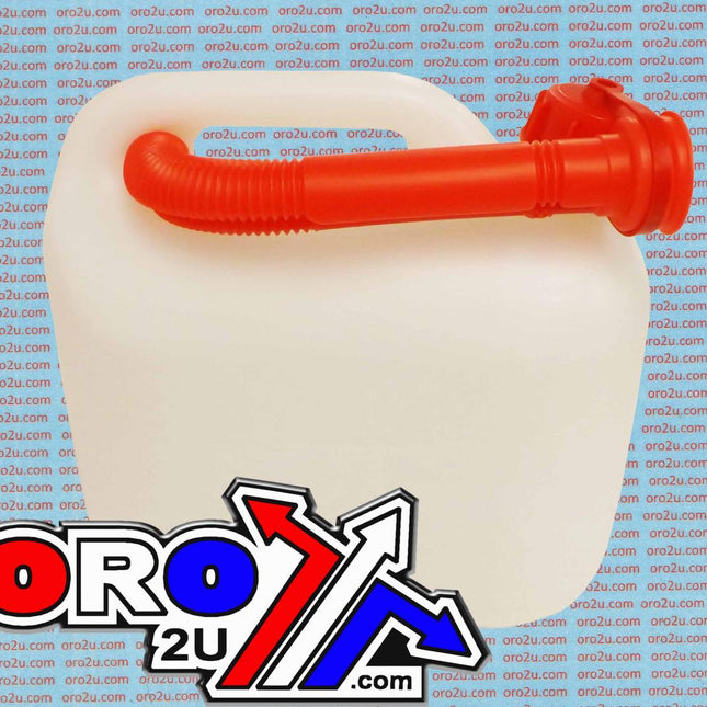 5L Fuel Can With Spout Clear HUN5-NATST Jerry Can