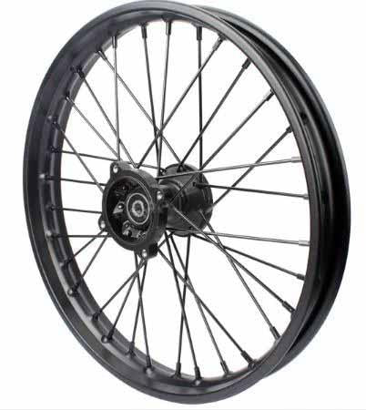 FRONT WHEEL 17-70/100, CRF70 KLX BBR 50-160cc Pit Dirt Bike Taotao DB17 Extreme Roketa SunL JetMoto Kazuma