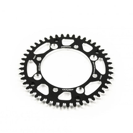 Mino Rear Sprocket Alloy Black 428, Mino 25-605-428-45