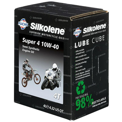 4L SUPER-4 10/40wt Silkolene, 602200259
