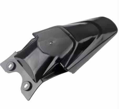 REAR FENDER MINI BLACK, KAWASAKI KLX110 BBR BSE PH08 50-160cc Pit Dirt Bike Motorcycle, 1596059