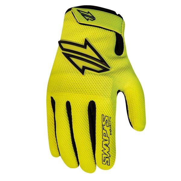 GLOVE MX SWAPS Fluo Yellow/Black - Large, GAN095JFL