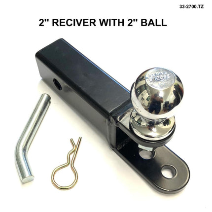 Trail Hitch 96-20 Arctic Cat Alterra H1 Trv Mudpro Tbx Xt Xr Tag-z 43-1001 2 In Receiver