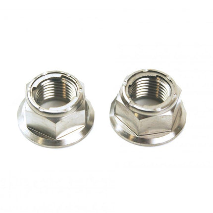 GR5 M12x1.25mm Lock Nut PK2, Ti-GR5 Insert Lock Flange Nut, / OEM Honda 90305-KRN-A30