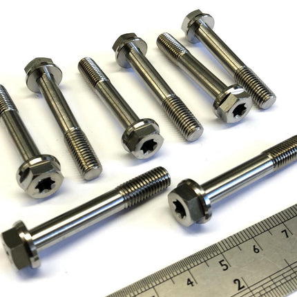 GR5 KTM Collar M7X42mm Bolt PK8, Titanium / OEM Ref :77330067242, / Pack Of 8