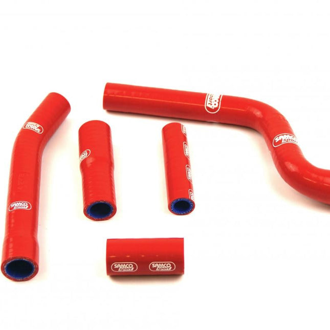 Coolant Hose 5 Piece Kit Red 10-13 Yamaha 250 YZ F OEM Design Samco Sport YAM-57-RD
