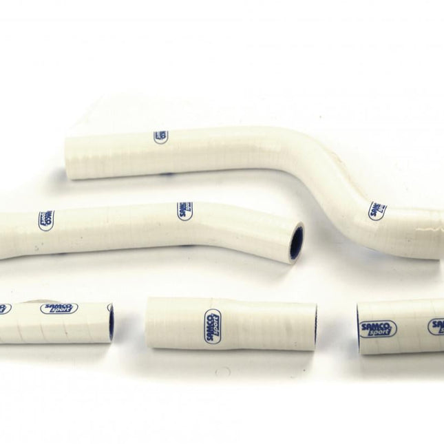 Coolant Hose 5 Piece Kit White 10-13 Yamaha 250 YZ F OEM Design Samco Sport YAM-57-WH