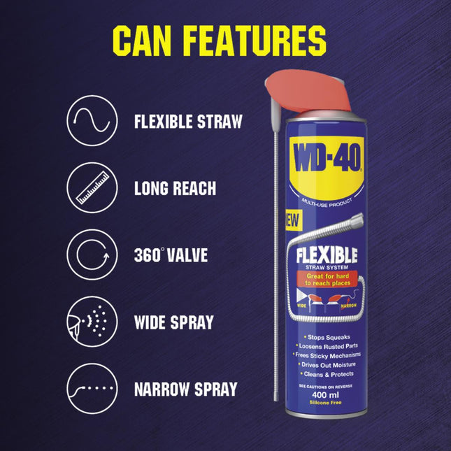WD40 Flexible 400ml, WD-40 44688