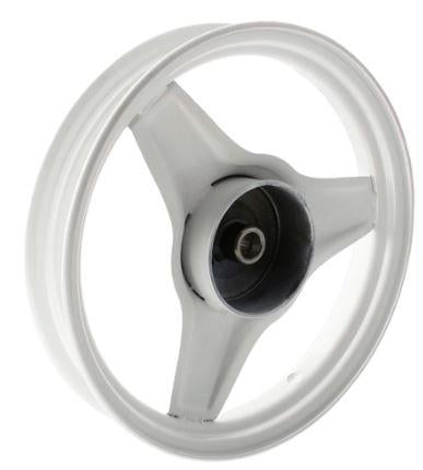 Front Wheel Rim White Yamaha PW50 5M0-25180-00-FH
