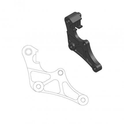 Front Caliper Bracket Yamaha/fantic, Moto-Master 211074 Adapter