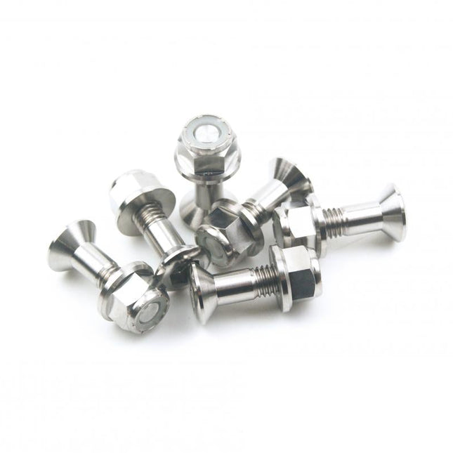 Titanium GR5 Sprocket Bolt SET/6, M8x30 Standard Sprocket Bolts, /