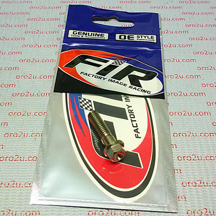 Titanium GR5 Bolt M6 x 25mm Each, Flange OD: 11mm / Hex Size: 8mm, /