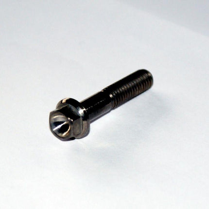 Titanium GR5 Bolt M6 x 30mm Each, Flange OD: 11mm / Hex Size: 8mm, /