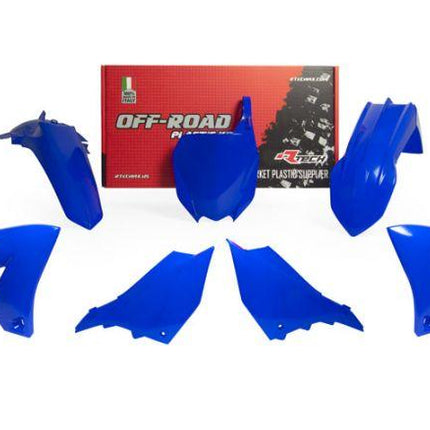 Plastic KIT/5 2022-25 YZ125/250 OEM 2022-25, Rtech R-KITYZ0-BL0-022