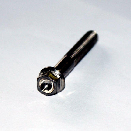 Titanium GR5 Bolt M6 x 40mm Each, Flange OD: 11mm / Hex Size: 8mm, /