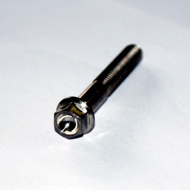 Titanium GR5 Bolt M6 x 40mm Each, Flange OD: 11mm / Hex Size: 8mm, /