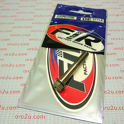 Titanium GR5 Bolt M6 x 40mm Each, Flange OD: 11mm / Hex Size: 8mm, /