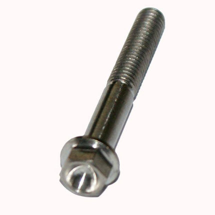 Titanium GR5 Bolt M6 x 45mm Each, Flange OD: 11mm / Hex Size: 8mm, /