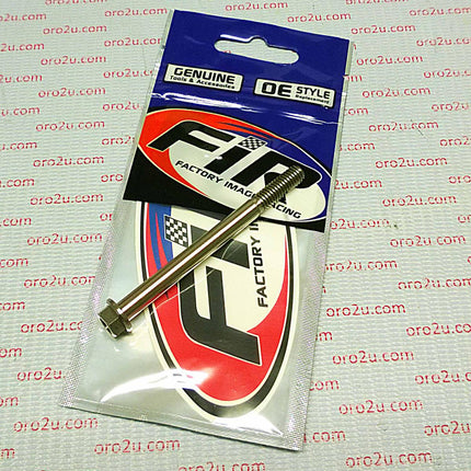 Titanium GR5 Bolt M6 x 70mm Each, Flange OD: 11mm / Hex Size: 8mm, /