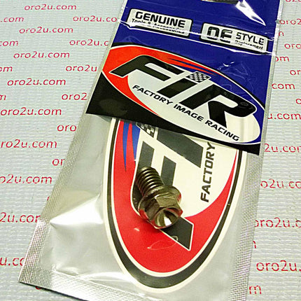 Titanium GR5 Bolt M8 x 12mm Each, Flange OD: 14mm / Hex Size: 10mm, /
