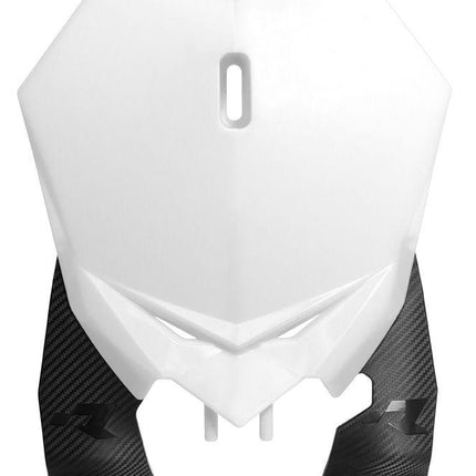 Front Number Plate 20-24 Beta White, Rtech R-TBBETBN0021