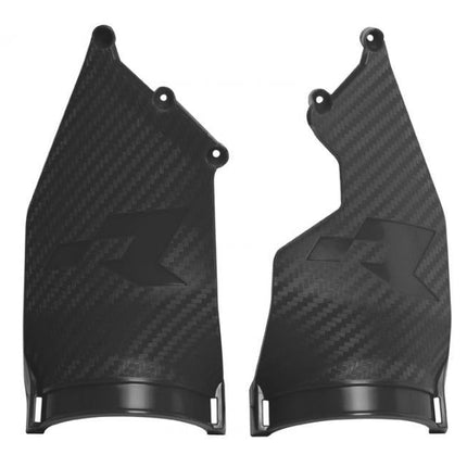 Rep. Triple Clamp Protectors 20-24 Beta Black, For Enduro Headlight, Rtech R-PRTPIANR0020
