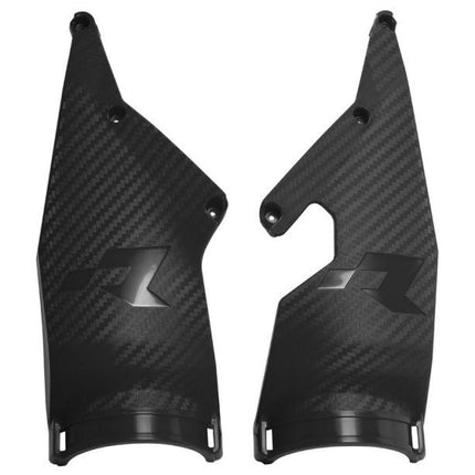 Rep. Triple Clamp Protectors 20-24 Beta Black, For MX Number Plate, Rtech R-PRTPIANR0021