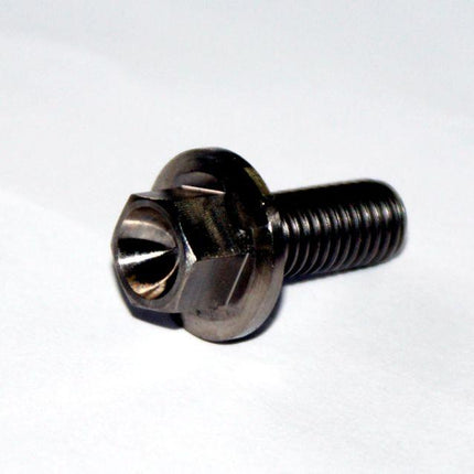 Titanium GR5 Bolt M8 x 20mm Each, Flange OD: 17mm / Hex Size: 10mm, /