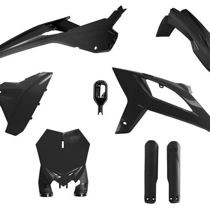 Plastic KIT/6 2020-22 Beta RX125-480 Black, Rtech R-KITBET-NR0-622